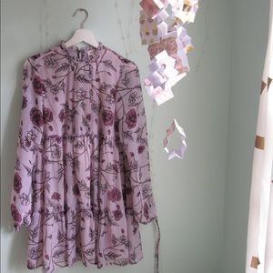 Jolt (Belk) Flowery Tiered Dress